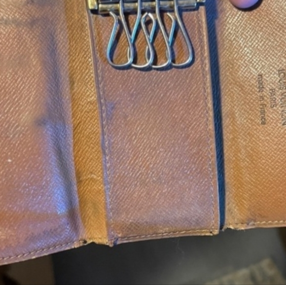 Louis Vuitton Brown and Gold Monogram Wallet - Picture 3 of 3